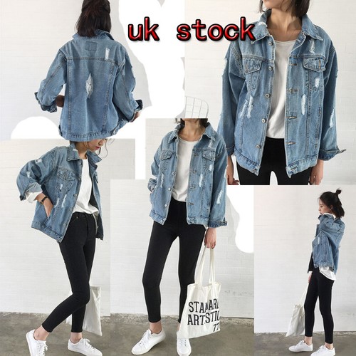 sleeveless denim jacket womens uk